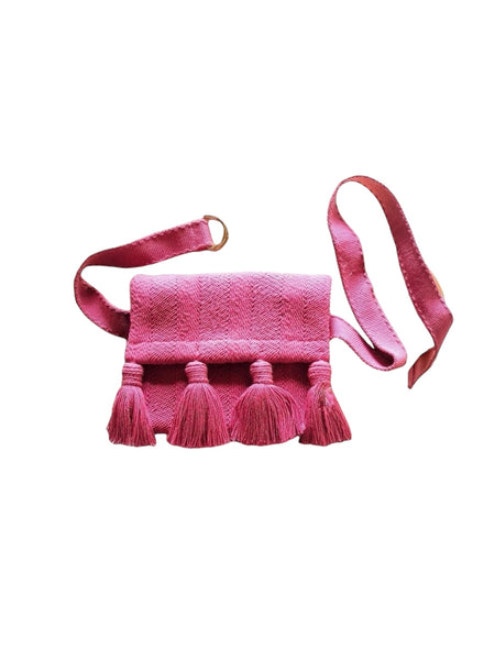 Wayuu estampado rosa. Tamaño M.