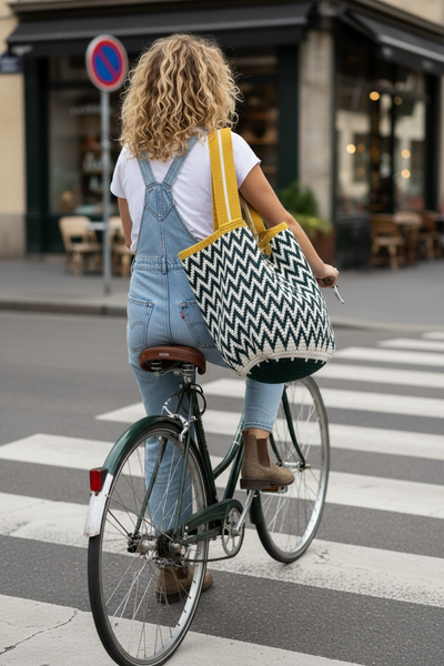 Wayuu estampado.Tote bag.
